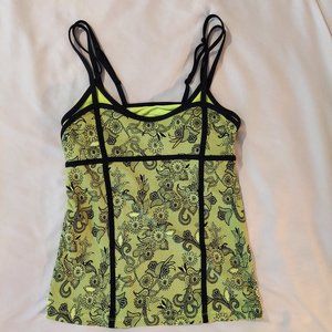Lorna Jane workout tank with bra